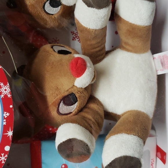 Rudolf the Red-nosed Reindeer NWT Infant 3- piece Gift Set - Picture 4 of 8